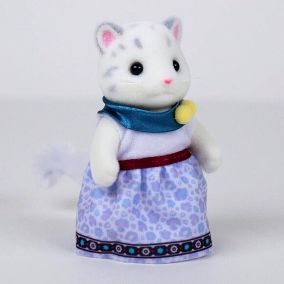 Calico Critters Sylvanian Families FS-55 Snow Leopard Mother - Picture 3 of 7